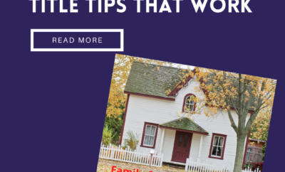 How to Create Catchy Vacation Rental Title That Works