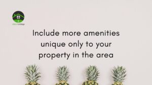 include more amenities