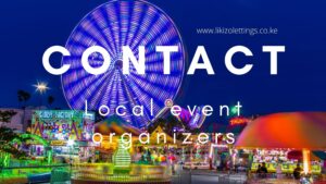 contact local event organizers
