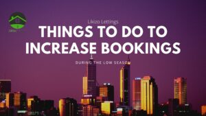 Things to do to increase low season bookings